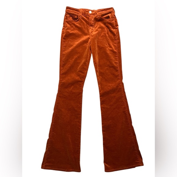 L’Agence Bell High Rise Flare Pant in Rust Size 25 - Picture 2 of 7